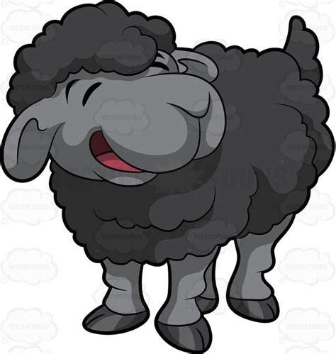 A Little Black Sheep | Black sheep tattoo, Sheep tattoo, Sheep cartoon