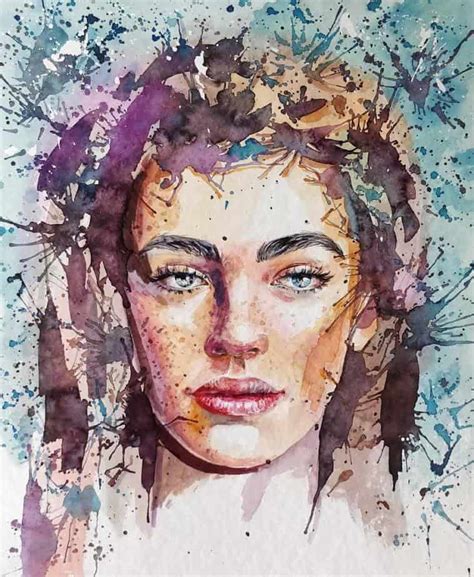 Figurative Watercolour Painting