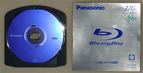 File:IFA 2005 Panasonic Blu-ray Disc Dual Layer 50GB BD-RE (LM-BRM50) (Cartridge) (by ...