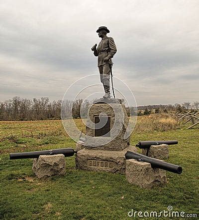 Maj. Gen. John Buford Statue On Gettysburg Battlefield Stock Photo | CartoonDealer.com #202746710