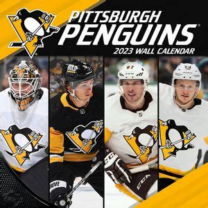 Pittsburgh Penguins 2023 calendars | Sports-Calendars.com