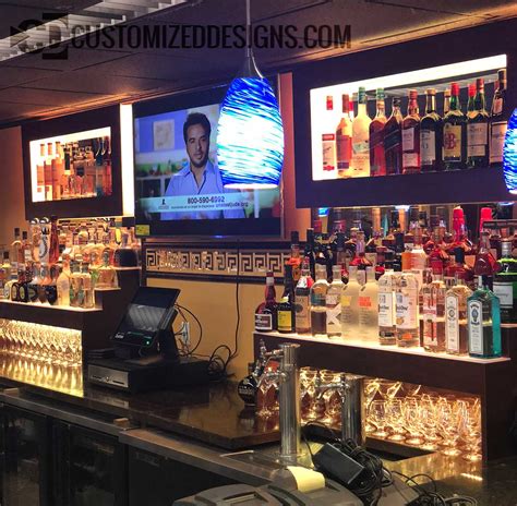 Restaurant Back Bar Display - Bar & Nightclub - Products & Ideas