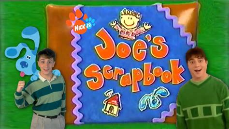 Blue's Clues | Joe's Scrapbook Adventure Promo Compilation [2002] - YouTube