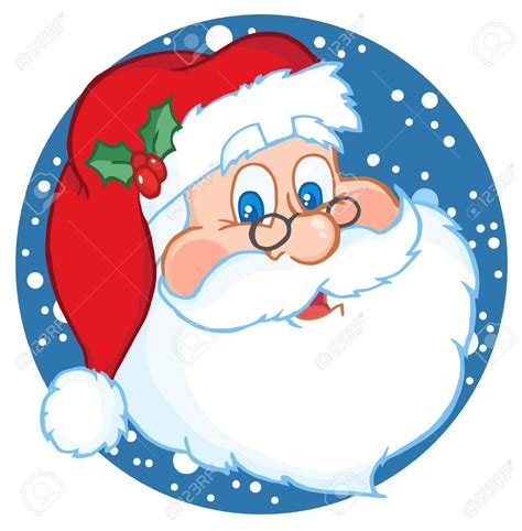 Santa Claus Face Pictures | Free download on ClipArtMag