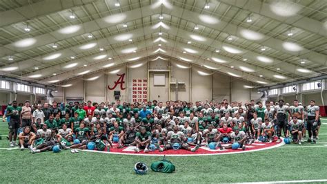 Alabama Football Opens Practice Facility to Tulane - Sports Illustrated ...