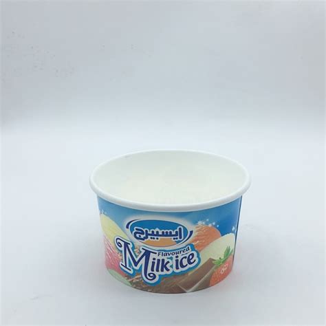 Custom Disposable Paper Ice Cream Containers With Plastic Lid - Buy ...