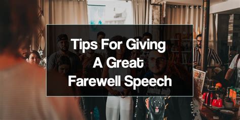 Tips for Giving a Great Farewell / Retirement Speech for a Teacher ...