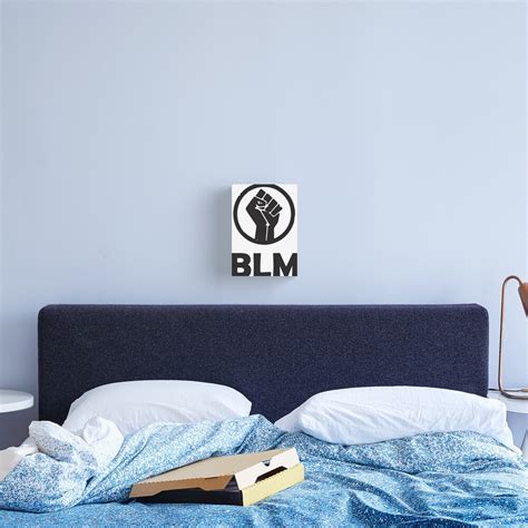 "BLM Hand symbol" Canvas Print for Sale by AntonioB | Redbubble