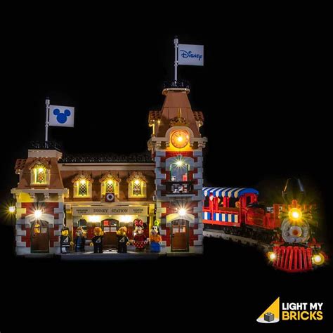 Lights for LEGO Disney Train Station 71044 - Light My bricks