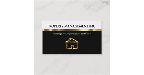 Classy Property Management Business Cards | Zazzle.com