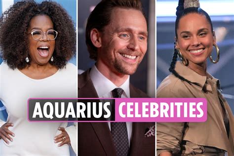 Aquarius celebrities: Which famous faces have the Aquarius star sign ...