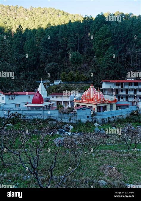 Neem karoli Baba Ashram at Kainchi Dham state Uttarakhand India March 10 2020 Stock Photo - Alamy