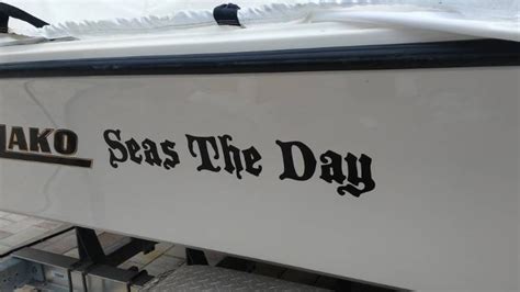 Custom Boat Decals. Boat Names and Hailing Ports. Excellent - Etsy