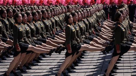 North Korea hosts military parade free of advanced missiles, focused on ...