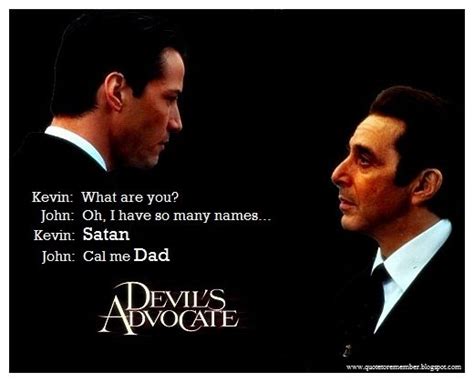 Devil's Advocate | Movies quotes scene, The devil's advocate, Favorite movie quotes