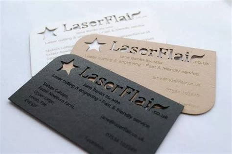 Laser Cut Business Cards