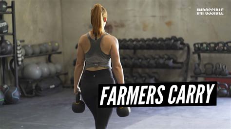 How to do a Farmer's Carry - Exercise Demonstration