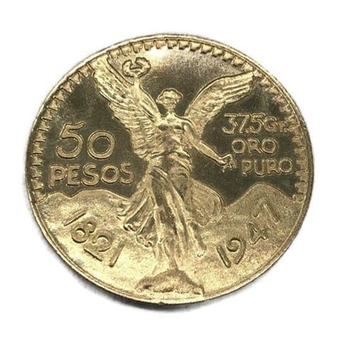 Gold Centenario Coin - 14K Gold – Rosarios Y Mas