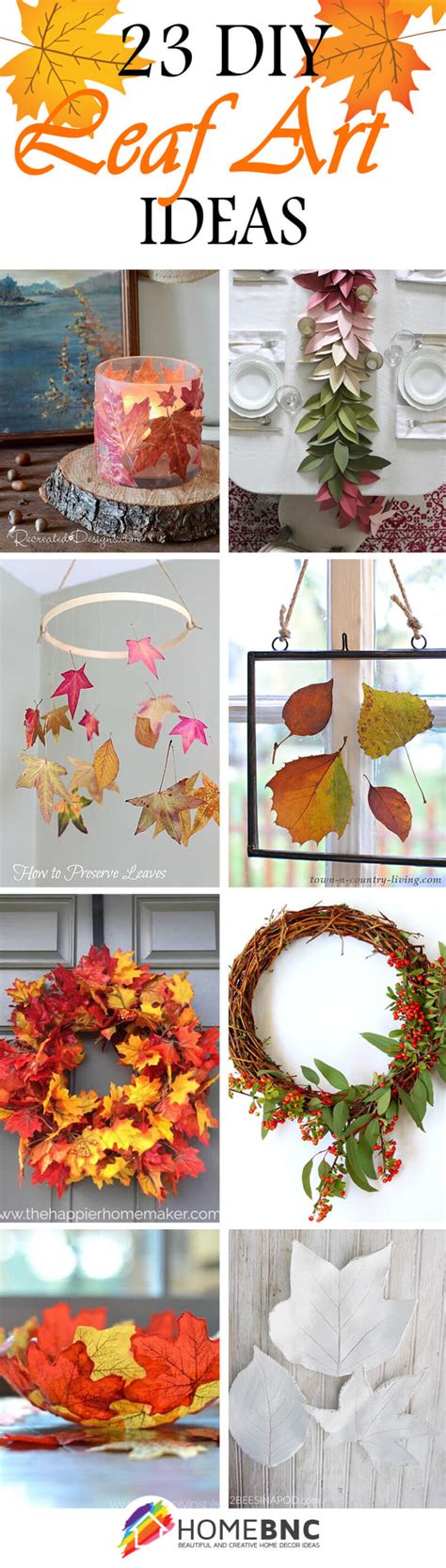 23 Best DIY Leaf Art Ideas to Turn Your Collection into Art in 2023