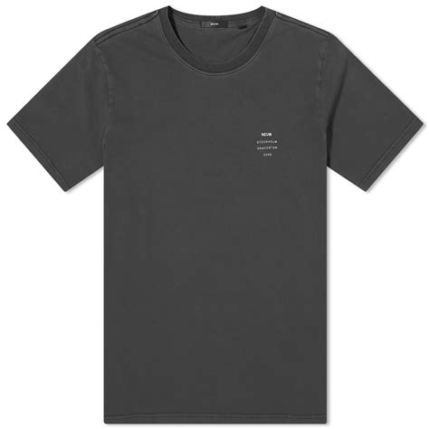 Neuw Denim Organic Band T-Shirt Black | END.