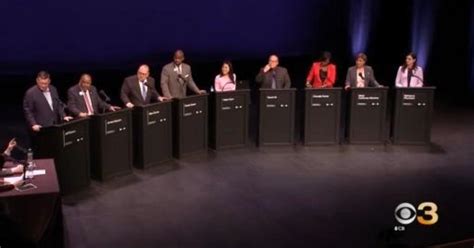 Philadelphia mayor candidates hit debate stage at the Kimmel Center - CBS Philadelphia