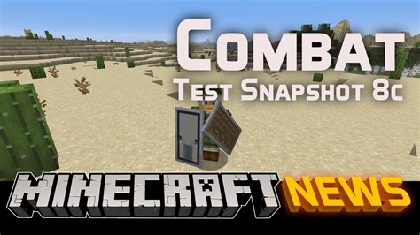 What's New in Minecraft Combat Test Snapshot 8c? - YouTube