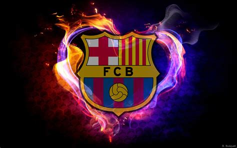 FC Barcelona Logo HD Wallpaper: Emblem of Passion in Soccer