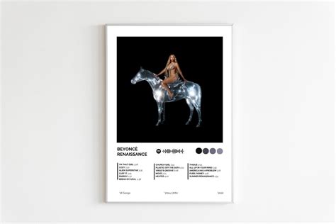 Beyoncé Renaissance Album Poster Album Print Beyonce Album - Etsy