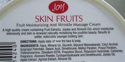 Joy Skin Fruits Massage Cream Review - New Love - Makeup