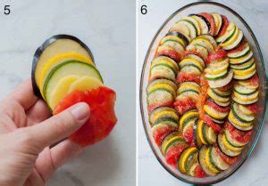 Baked Ratatouille (Confit Byaldi) + video - Everyday Delicious