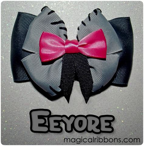 Eeyore Bow – Magical Ribbons