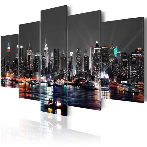 15 Photos Black and White New York Canvas Wall Art