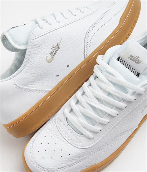 Nike Court Vintage Premium Shoes - White / Fossil - Enigma Stone ...