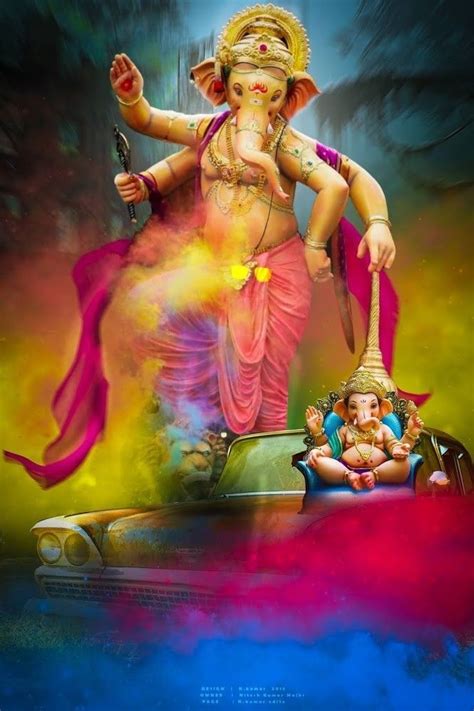 Happy Ganesh Chaturthi Background