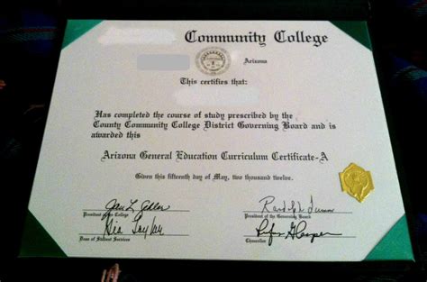 Degree: ... yesterday i received my associates degree for general education in