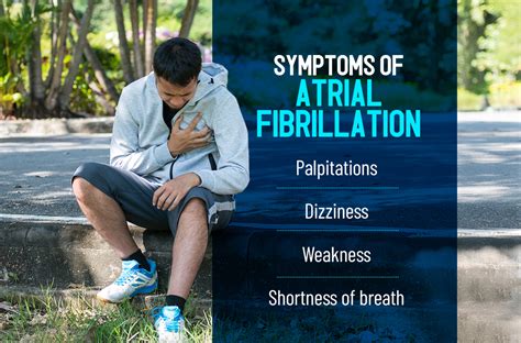 Symptoms of atrial fibrillation