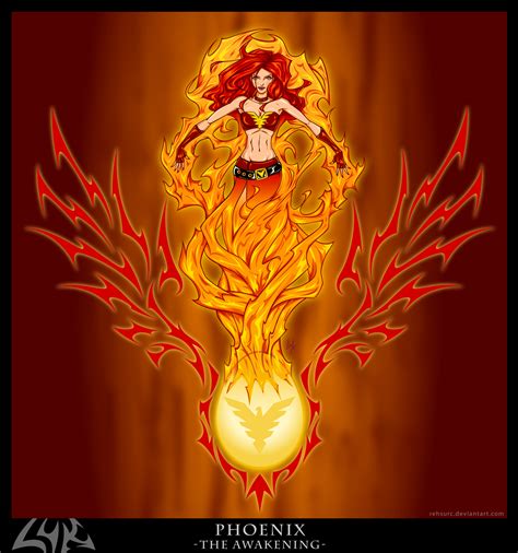 Phoenix - The Awakening by rehsurc on DeviantArt