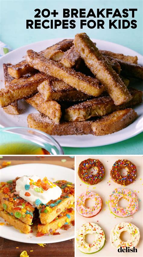 Easy Breakfast Ideas For Kids To Make