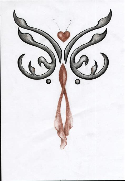 Love butterfly tattoo design by ReedmooleyTattoos on DeviantArt