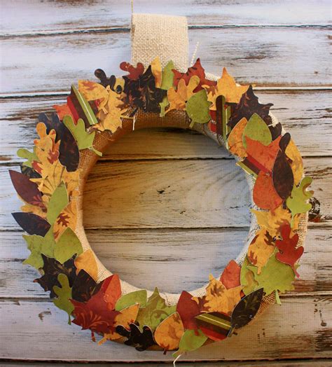 Got Moxxie?: Autumn Leaf Wreath w/ Muse Samantha