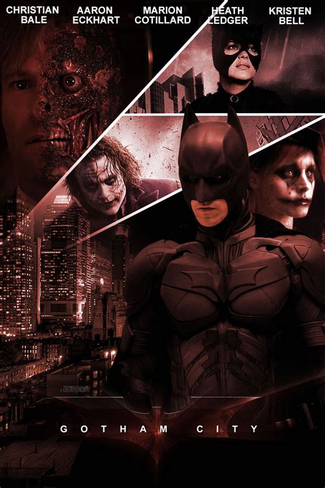 Batman 3 Movie Poster - The Dark Knight Fan Art (22605009) - Fanpop