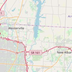 Map Of Westerville Ohio