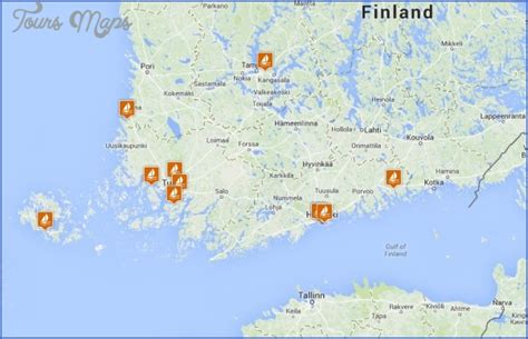 Lake Saimaa Finland Map - ToursMaps.com