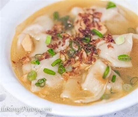 Beef Wonton Soup Recipe Panlasang Pinoy | Deporecipe.co