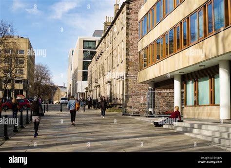 Buildings of The University of Edinburgh, in Edinburgh's George Stock Photo - Alamy