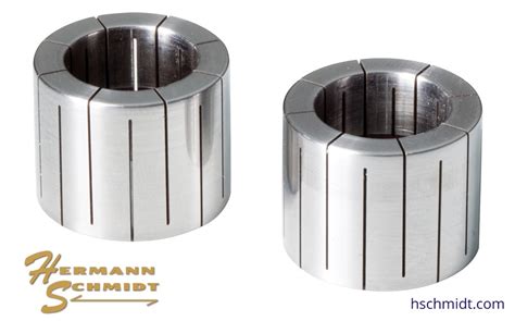 Stainless Steel Expanding Collet Sleeves 3/4" - Hermann Schmidt Precision Workholding