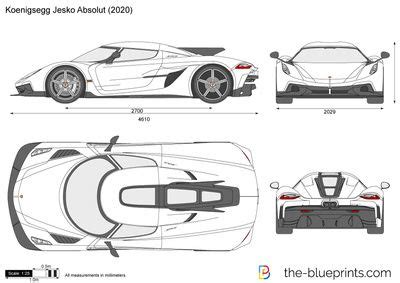 Koenigsegg Jesko Absolut vector drawing in 2022 | Chassis fabrication, Koenigsegg, Car model