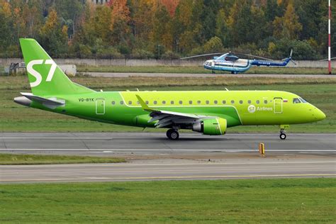 Meet The Bright Green Fleet Of S7 Airlines In 2021