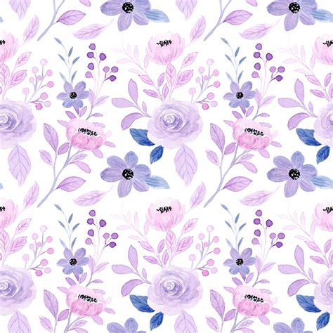 Purple Floral Texture