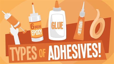 The Different Types of Adhesives - YouTube